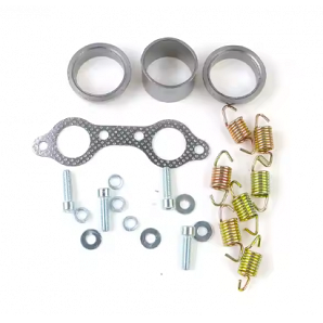 ATV/UTV Parts & accessories Exhaust Pipe Manifold Gasket Spring Rebuild Kit Fit for Polaris Sportsman 600 700 Spring Donut Seal